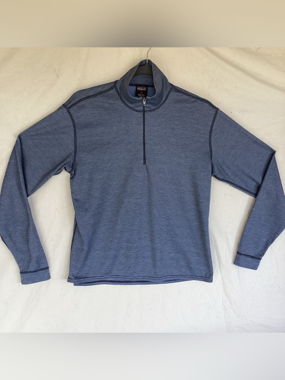 Vintage 1999 Patagonia Capilene 1/2 zip knit shirt made in USA style 44273